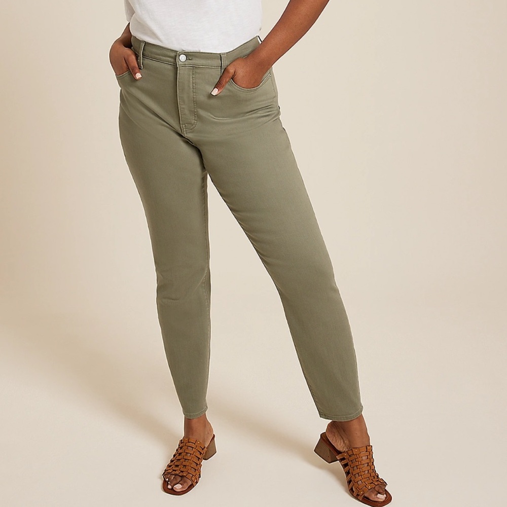 Maurice’s Olive Skinny Jean